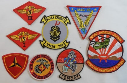 USMC Assorted Patches