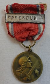 WWI Battle Of Verdun Medal