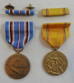 2 WWII American Medals