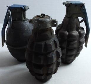 U.S. Military Practice Hand Grenade Training