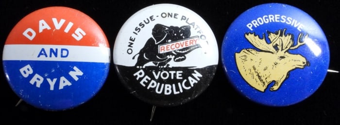 (3) Vintage Pins
