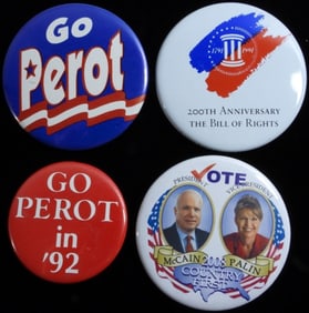 (4) 1991, 1992, and 2008 Pins