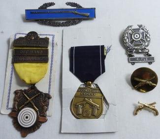Mixed Lot Of Marksmen Pins