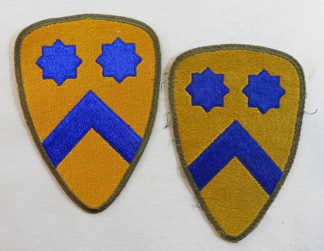 (2) 2nd Cavalry Division Patches (1 of 2)