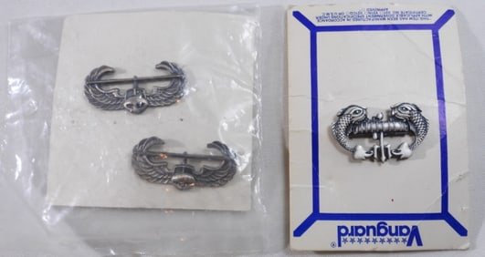 (3) Insignia Badges