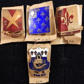 (4) Insignia Pins