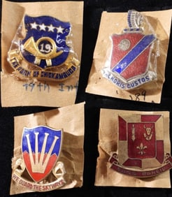 (4) Insignia Pins