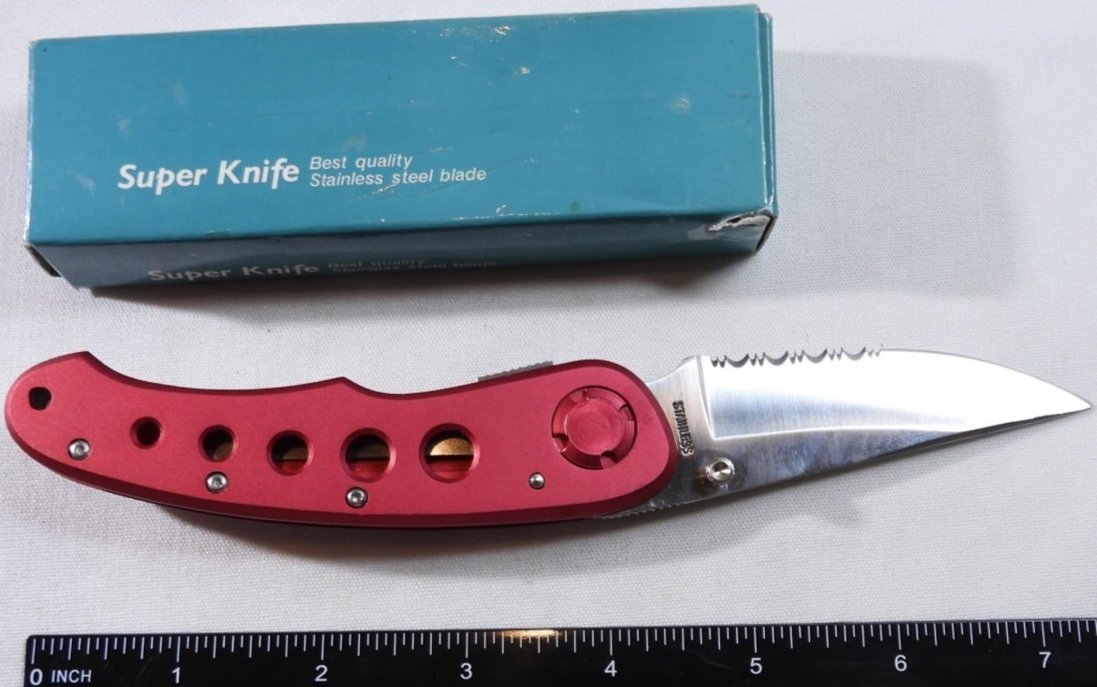 Super Knife Tactical Survival Pocket Knife (1 of 2)