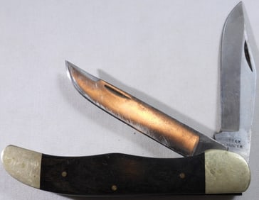 Bear Hunter Two-Blade Folding Pocket Knife