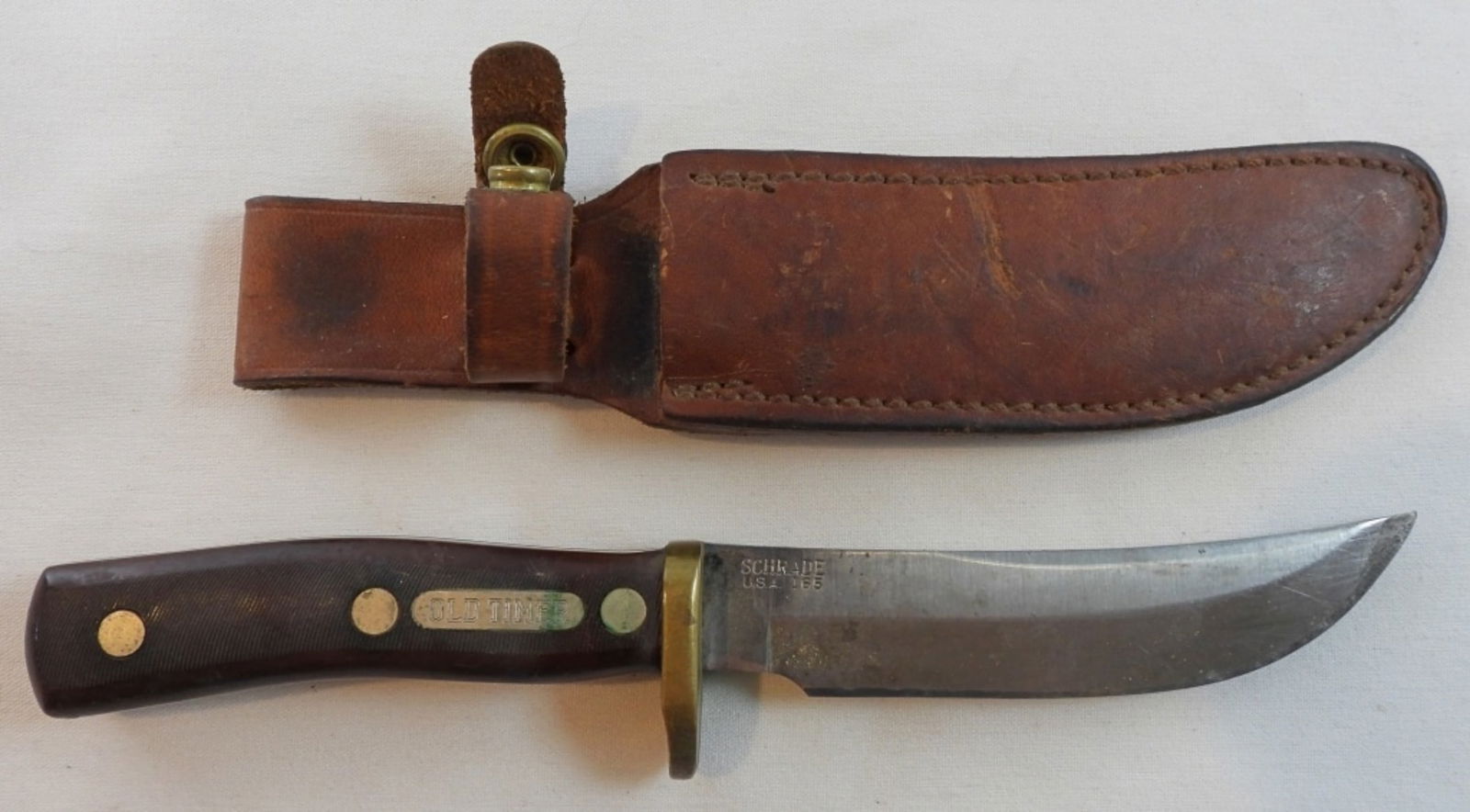 Old Timer Schrade U.S.A. 165 Hunting Knife (1 of 4)