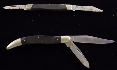 2 Buck 2-Bladed Knives