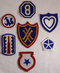 7 U.S. Army Patches