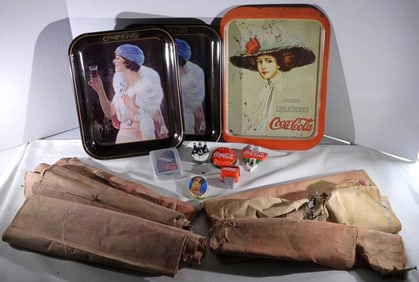 Mixed Lot Of Coca- Cola Items
