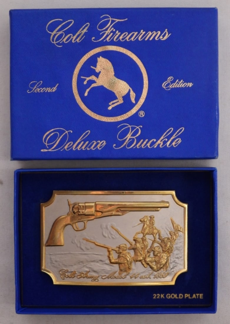 Colt Firearms 2nd Edition Deluxe Belt Buckle (1 of 3)
