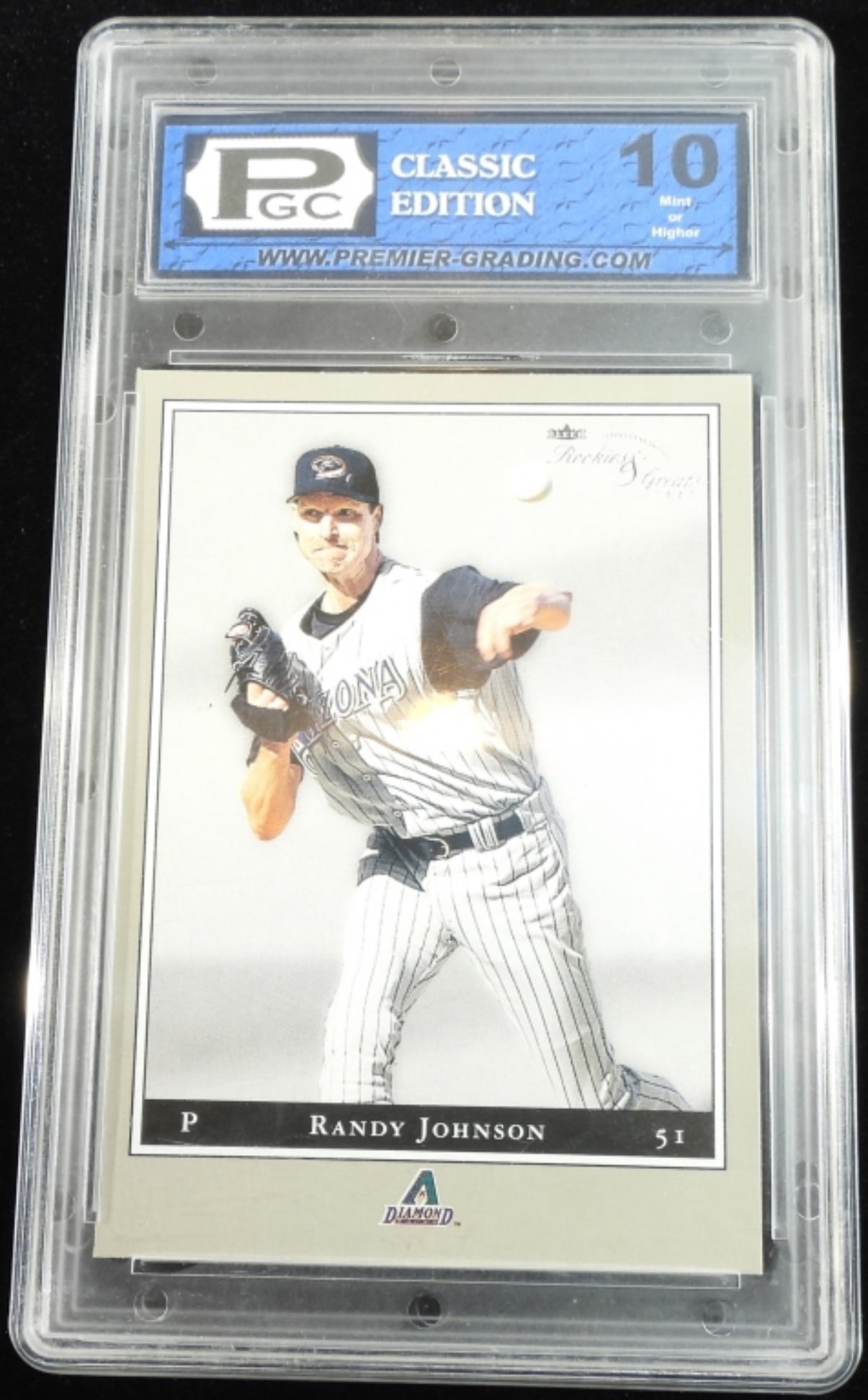 Randy Johnson 2003 Card: Premier Grading Co. #4422 Mint 10