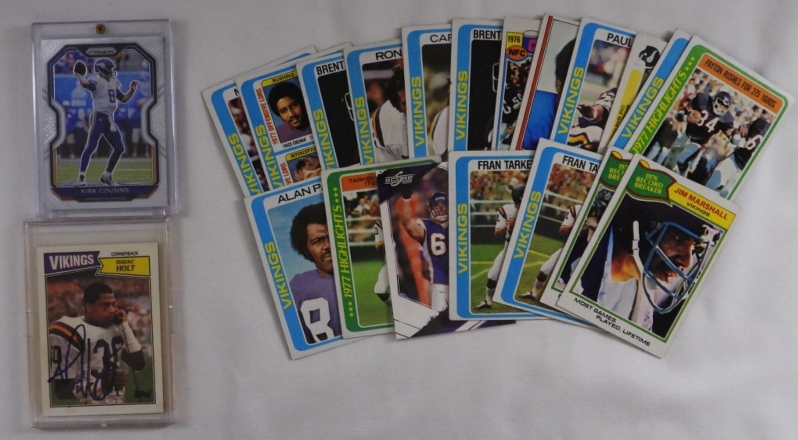 (21) Minnesota Vikings Football Cards (1 of 2)