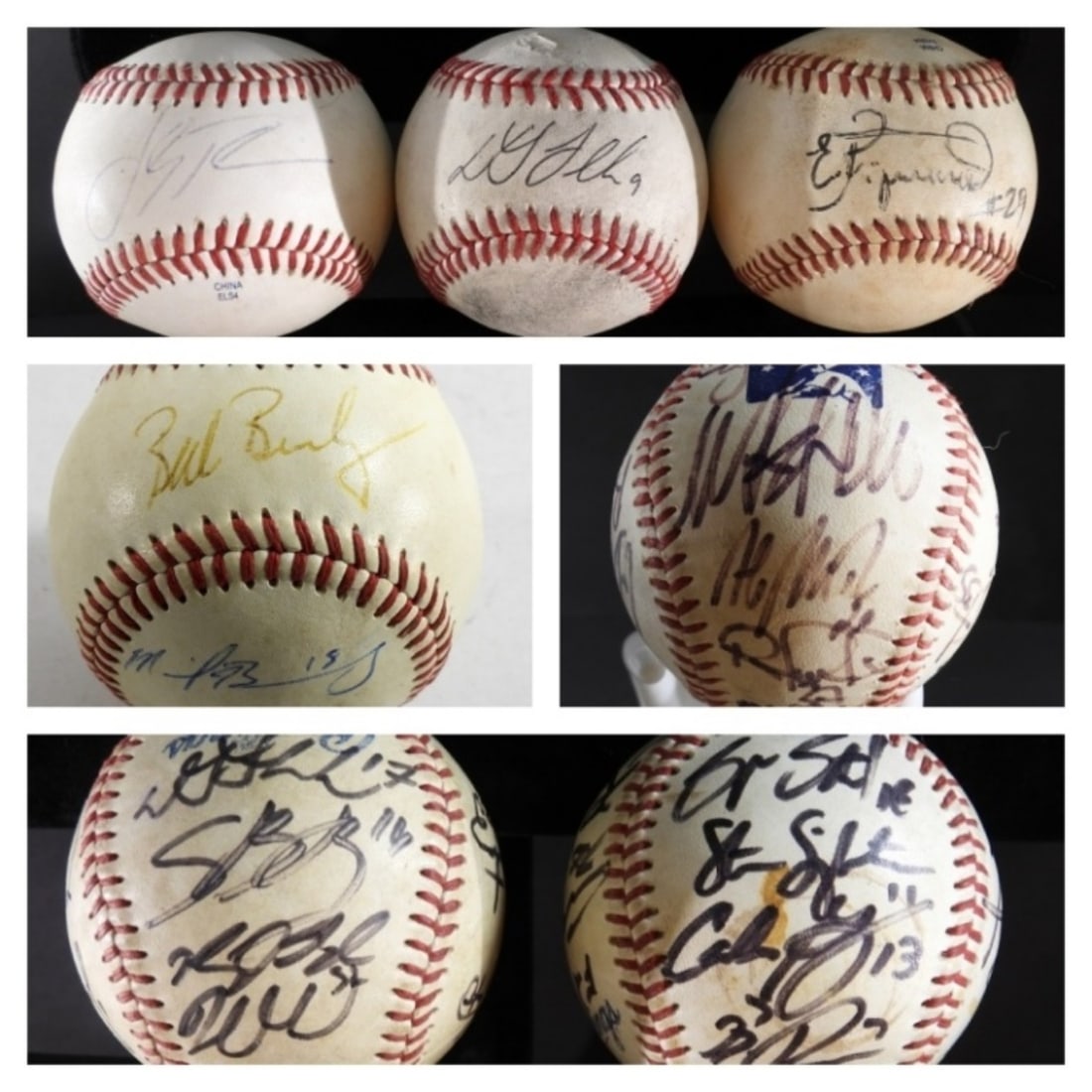 (9) Assorted Baseballs (1 of 1)