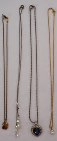 4 Simple Necklaces