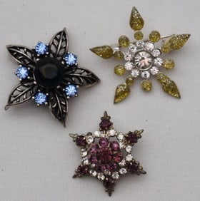 (3) Brooches