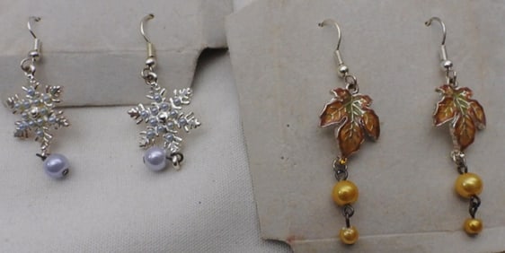 Winter & Autumn Earrings