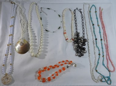 10 Beaded Necklaces