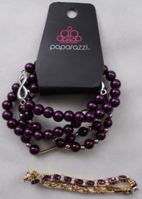 (5) Purple Bracelets