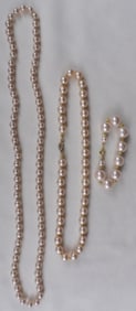 (2) Necklaces (1) Bracelet