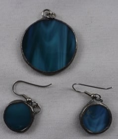 (1) Pendant And Matching Earrings