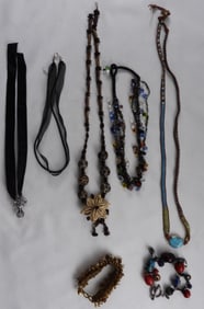 Fun Beaded Necklace & Bracelet Lot