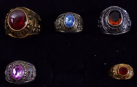 5 Class Rings