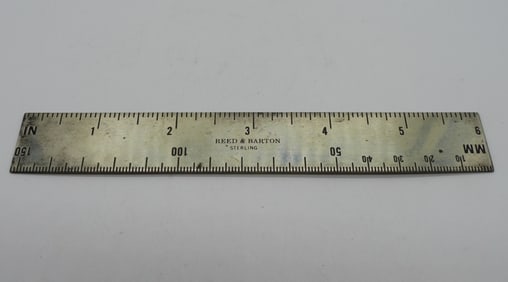 Reed & Barton Sterling Ruler