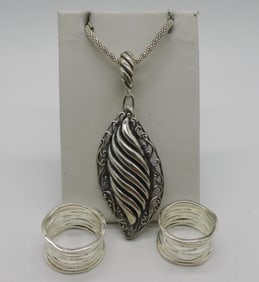 Carolyn Pollack 925 Pendant & More