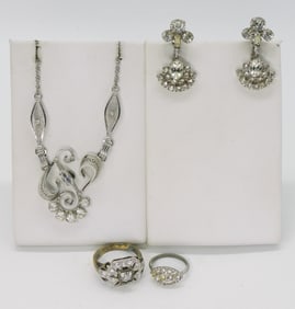 Art Deco 925 AmLee Necklace & More