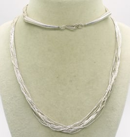 Liquid Sterling Chain Necklace