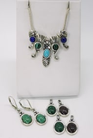 Carolyn Pollack 925 Necklace & Earrings