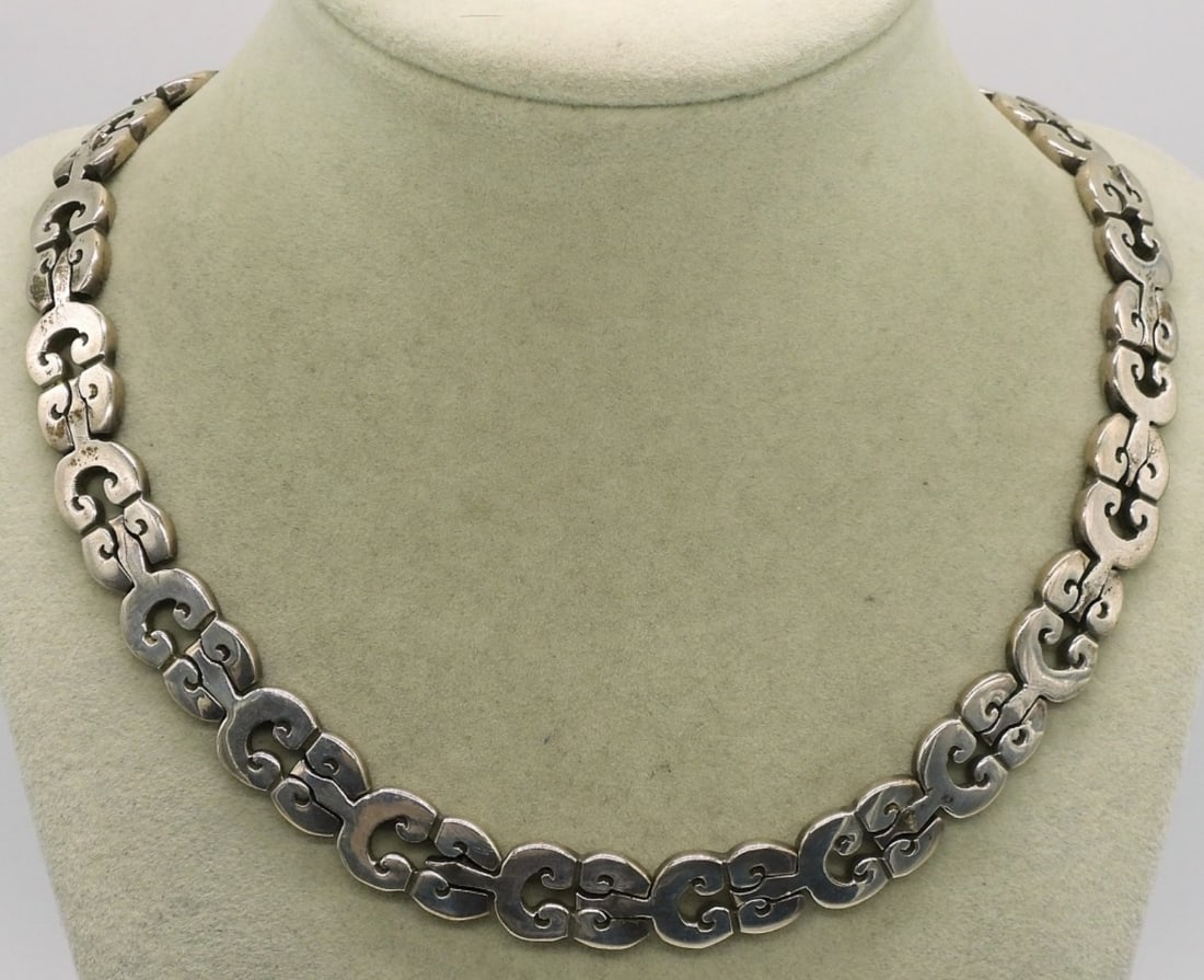 Taxco 950 Silver Necklace (1 of 3)