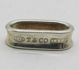 Tiffan y & Co Scarf Ring - Sterling Silver