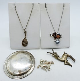 Vintage 925 Pendants & Pins