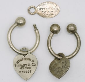 Tiffany & Co 925 Keychain and Keychain Parts