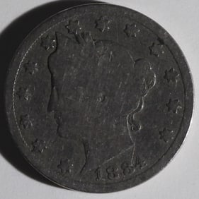 1884 Liberty Head "V" Nickel