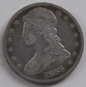 1838 Capped Bust Half Dollar