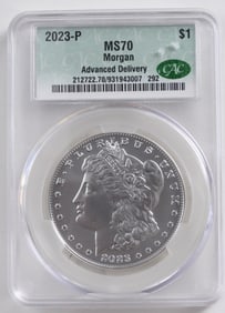 2023-P Morgan Dollar CAC MS70