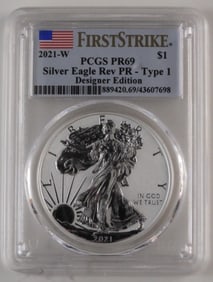 2021-W Eagle Dollar PCGS PR69