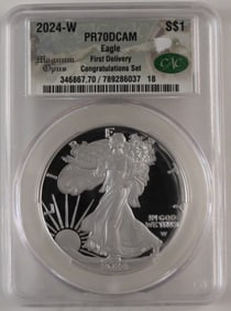 2024-W Eagle Dollar CAC PR70DCAM