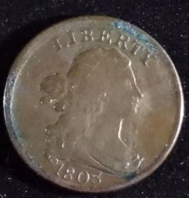 1803 VR Half Cent