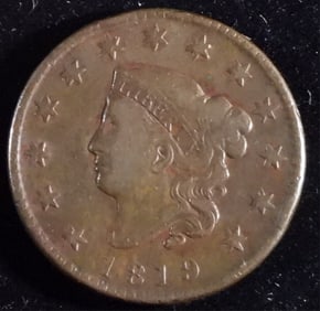 1819 F One Cent