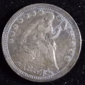 1854 Half Dime