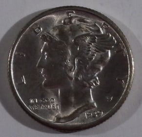 1939-D Mercury Dime