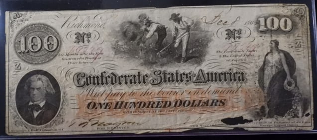 December 1862, Confederate States