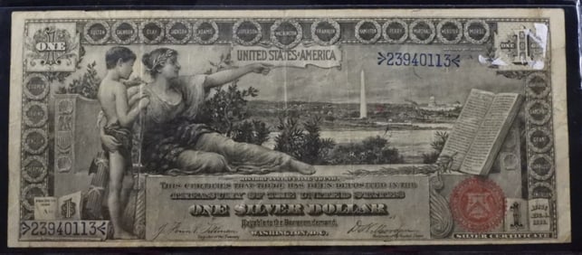 1896 One Silver Dollar